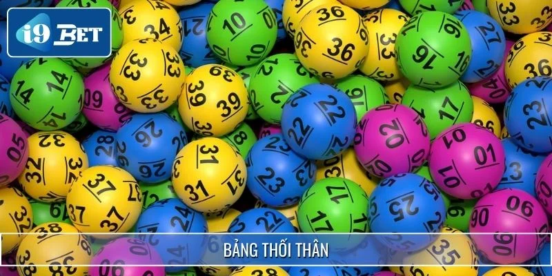 Bảng Thối Thân - Phương Pháp Dự Đoán Số Lô Đề Tại I9BET