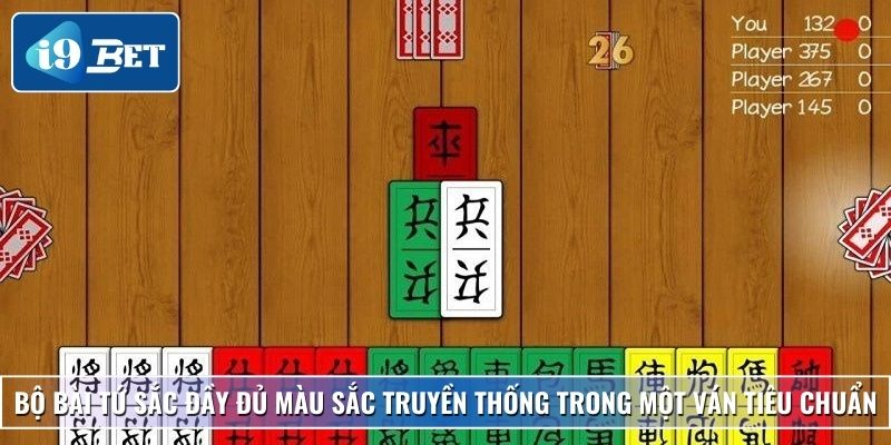 Cách Chơi Bài Tứ Sắc Chuẩn – Hướng Dẫn Chi Tiết Từ A Đến Z 2 Bộ bài tứ sắc đầy đủ màu sắc truyền thống trong một ván đấu tiêu chuẩn