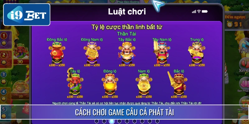 Câu Cá Phát Tài - Trò Đổi Thưởng Online Có Lối Đánh Mới Lạ 3 Cách chơi game này khác hoàn toàn các trò cùng thể loại