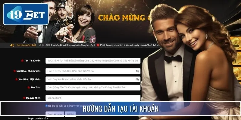 i9bet Chính Thức | Link Vào Mới Nhất - Đăng Ký Nhận Ưu Đãi 31 Hướng dẫn quy trình đăng ký tài khoản cược chỉ mất ít phút