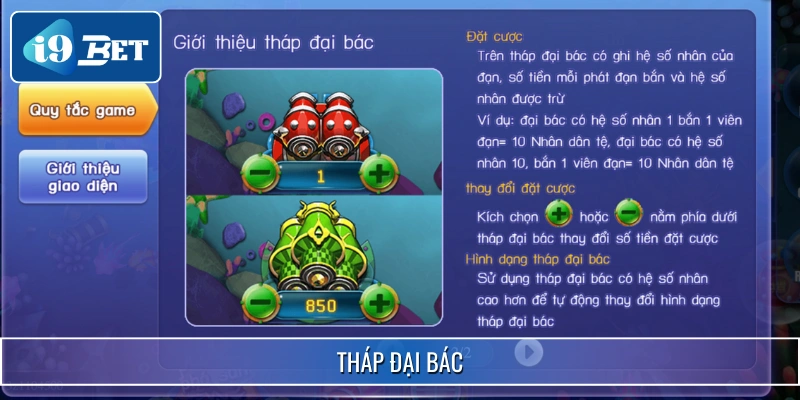 Ông Trùm Bắn Cá - Hoá Tay Súng Cừ Khôi Chinh Phục Đáy Biển 4 Tháp đại bác giúp kiếm tiền dễ dàng với sức công phá lớn