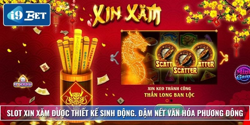 Slot Xin Xăm – Trải Nghiệm Giải Trí May Mắn Cùng I9bet 2 Slot Xin Xăm được thiết kế sinh động. đậm nét văn hóa phương Đông