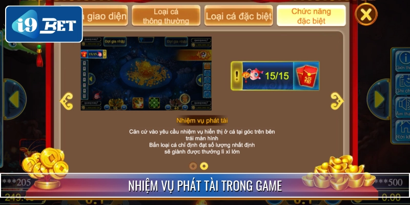 Tam Tiên Cắt Cá - Làm Nhiệm Vụ Phát Tài Ngay Sau Ván Game 4 Nhiệm vụ phát tài giúp bạn nhận về bao lì xì hấp dẫn